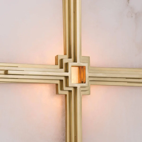 Regina Andrew Gotham Sconce (Natural Brass)