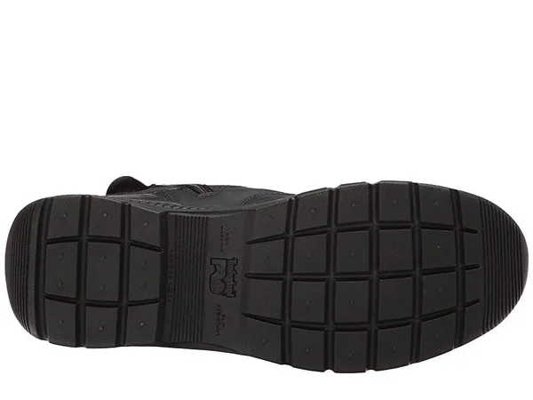 Timberland Pro Men's 6 in. Valor Duty Composite Toe Waterproof Side-Zip Work Boot - Black