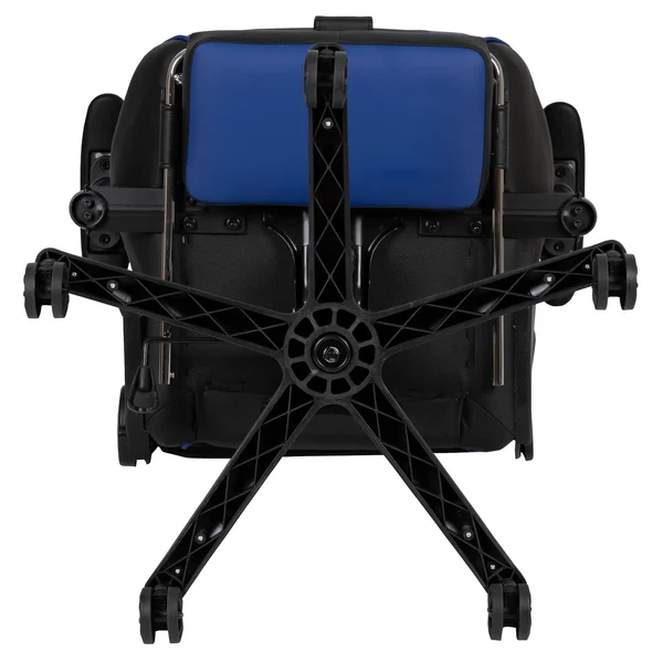 Emma and Oliver BlackArc Z300 Gaming Chair Racing Office Ergonomic Computer Chair with Fully Reclining Back and Slide-Out Footre