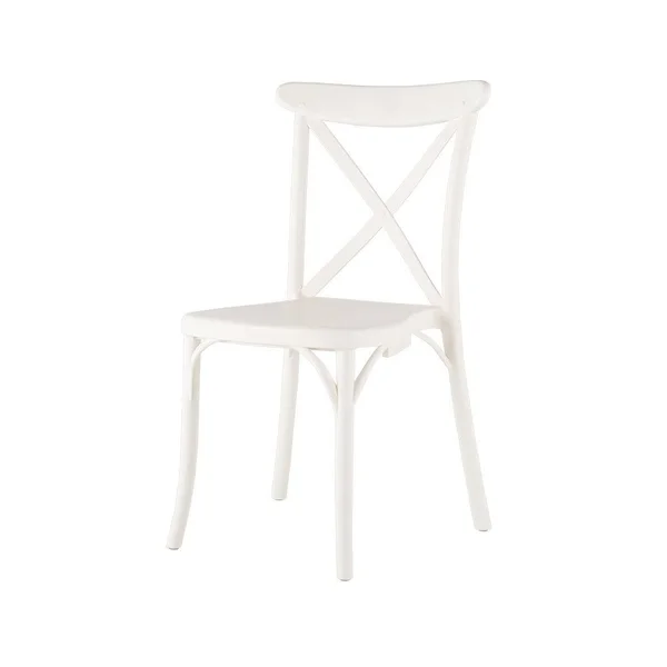 Stackable x Dining Chair - Set of 2 - Coral
