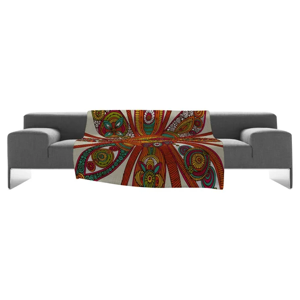 Deny Designs Valentina Ramos Flowers Fleece Throw Blanket