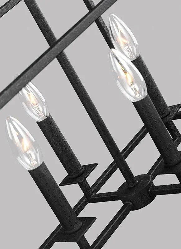 Generation Lighting-6615008-05-Perryton - 8 Light Island Pendant
