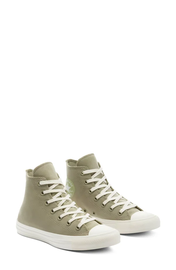 Converse Chuck Taylor All Star High Top Sneaker - Green - 6 Women's