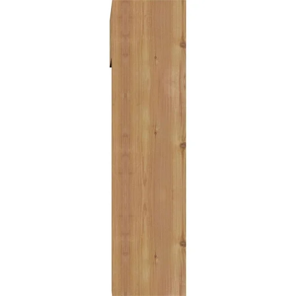 Ekena Millwork 1464479 7 1/2x22W x 26x22D x 30x22H Westlake Block Smooth Bracket w/ Offset Brace - Western Red Cedar