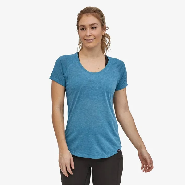 Patagonia Women's Capilene Cool Trail Shirt Blue M