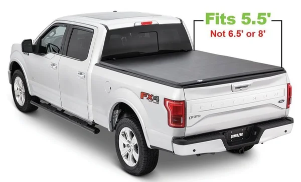 Tonno Pro Tonno Fold 42-314 Tri-Fold Truck Bed Tonneau Cover 2015-2018 Ford F-15
