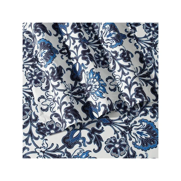 Tribeca Living Catalina Deep Pocket Percale Sheet Set, Size: King