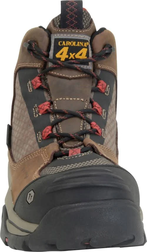 Carolina Men's CA4551 5x22 Waterproof Composite Toe 4x4 Hiker - Size: 14, Dark Brown Leather