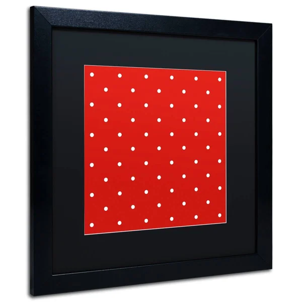 Trademark Fine Art &Aria III& Framed Graphic Art - Mat Color: Black, Size: 16x22 H x 16x22 W x 0.5x22 D