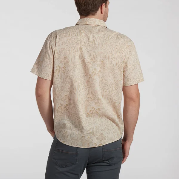 Howler Brothers Men's H Bar B Snapshirt - XL - Panhandle Handshake - Riverbed