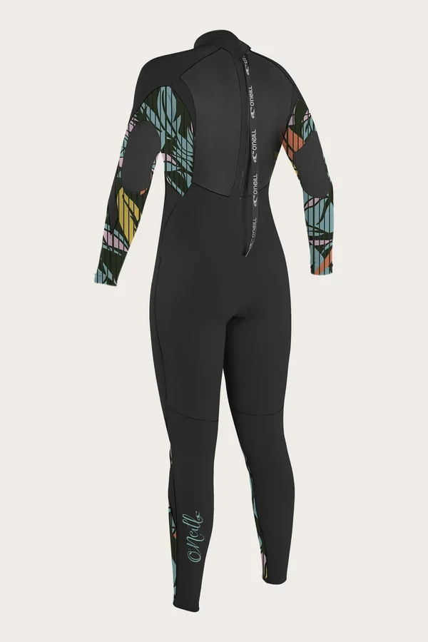 O&Neill Epic 4/3mm Back Zip Full Wetsuit Black - 4