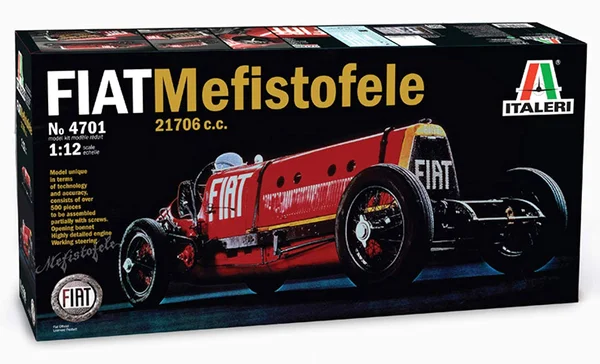 Italeri - Fiat Mefistofele- - Model Car Kit