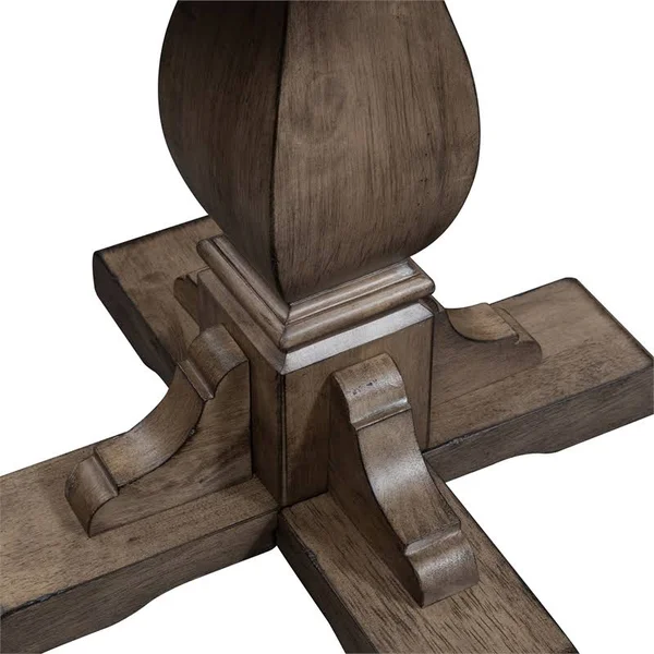 Liberty Furniture Industries Harvest Home Drop Leaf End Table, Brown