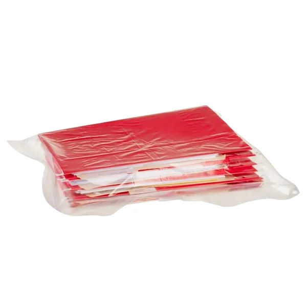 Clear Flat Poly Bags - 9W x 28H - 2 Mil - Case of 1000