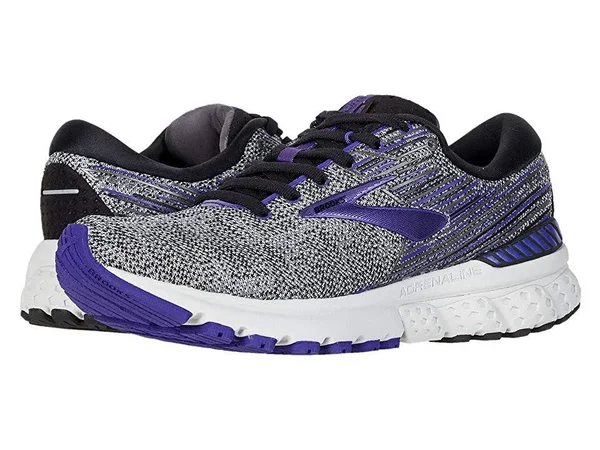 Women's Brooks Adrenaline GTS 19 (Black/Purple) 8.5