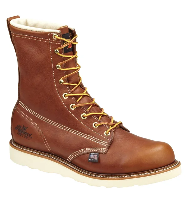 Thorogood 8x22 American Heritage Wedge Boots - Men's Tobacco
