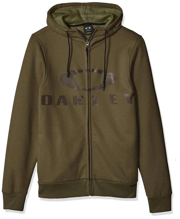 Oakley Bark FZ Hoodie, Men's Dark Brush