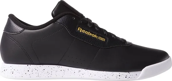 Women's Reebok Princess Sneaker - Black - Size 6.5