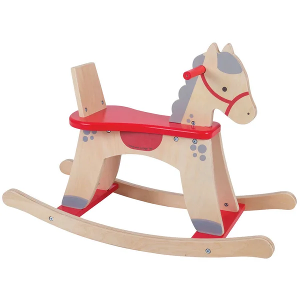 Bigjigs Toys Wooden Rocking Horse with Safe Guard