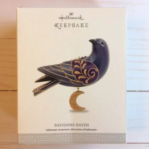 Hallmark 2017 Ravishing Raven Keepsake Ornament