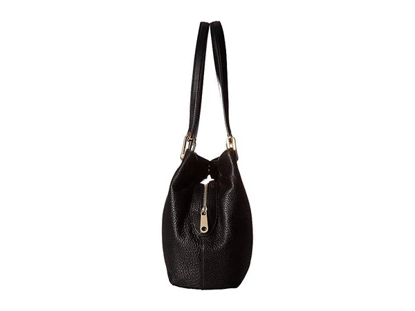 Michael Kors Raven Large Leather Shoulder Bag - Black - 13.5 x 10 x 5.5