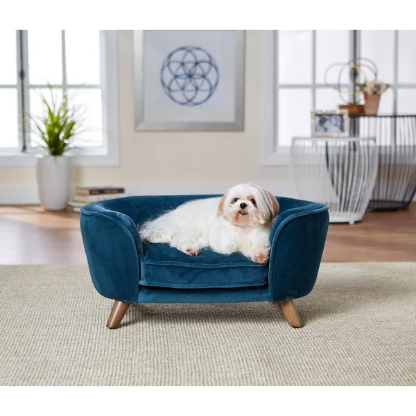 Enchanted Home Pet Romy Peacock Pet Sofa