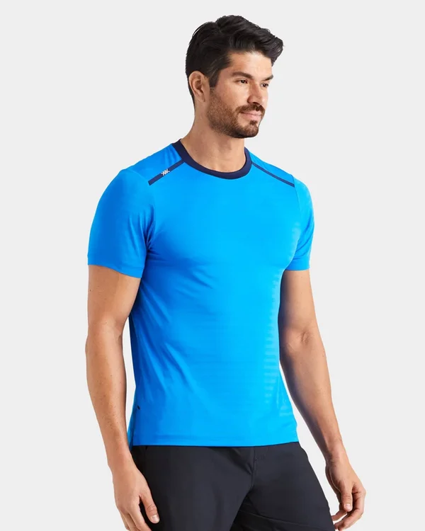 Rhone Swift Short-Sleeve Shirt - Men's White - L