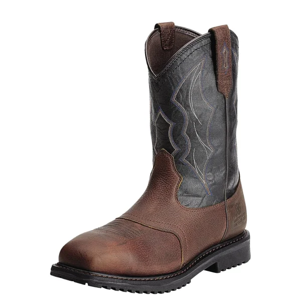 Ariat Men's RigTek H2O Comp Toe Boots Brown 7.5 D