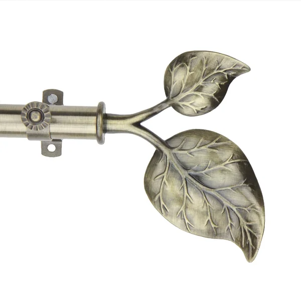 Rod Desyne Antique Brass Ivy Curtain Rod 48-in. - 84-In.
