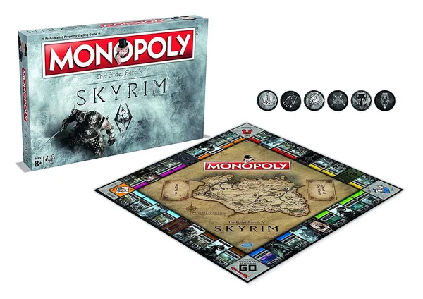 Skyrim Monopoly Board Game