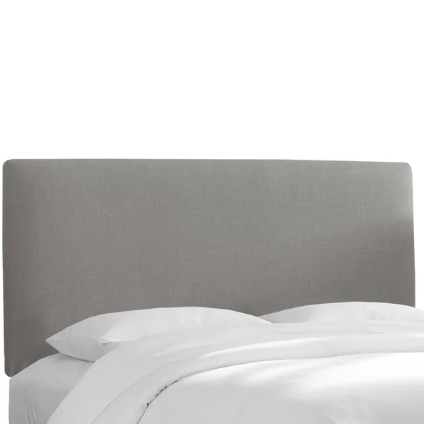 Skyline Furniture Custom Velvet Upholstered Headboard (California King - White)