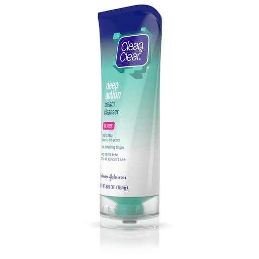 (price/case)clean & Clear 1102958 Deep Acting Cream Cleanser 8-3-6.5 Ounce