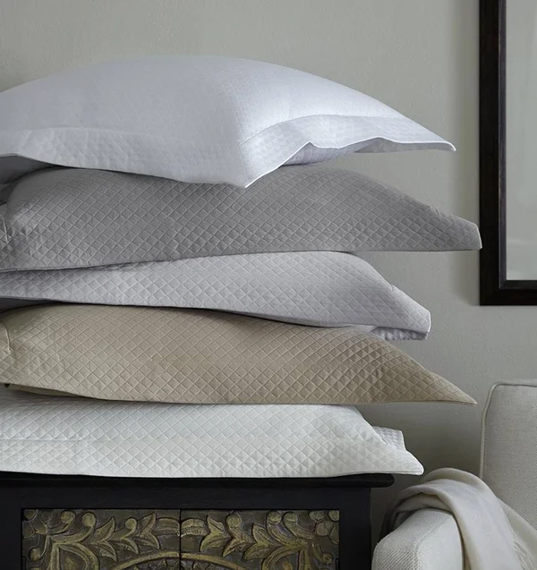 Sferra Bari Bed Skirts Queen - Grey