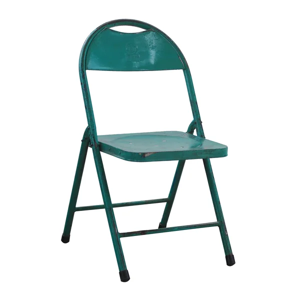 Au0026B Home Antique Look Folding Chair - Green, 14.2" x 15.4" x 32.7"