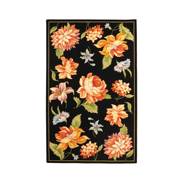 Safavieh Chelsea HK216B 5&3x22 x 8&3x22 Black Rug