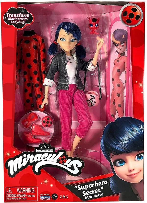 Miraculous P50355 Superhero Secret Fashion Doll