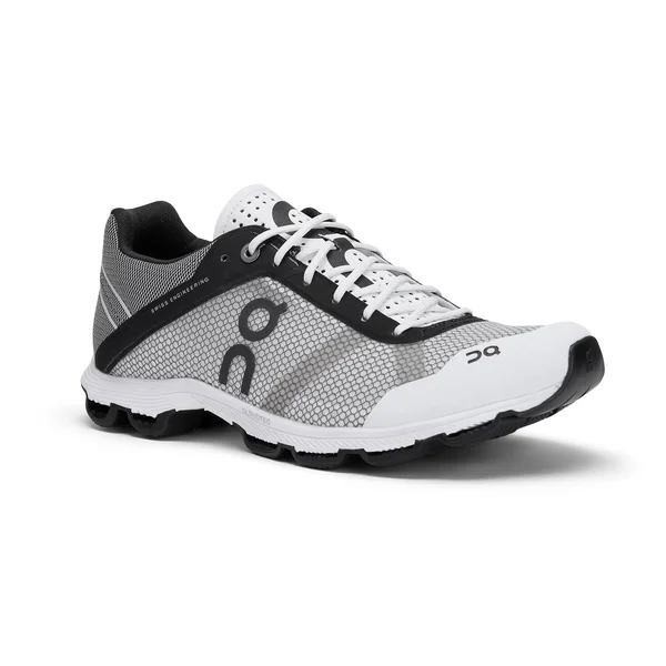 on Women's Cloudrush (Black - White)