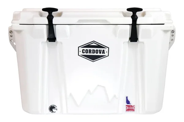 Cordova Adventurer (48QT) Cooler Medium Orange, White