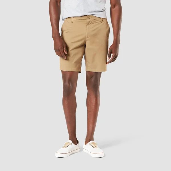 Dockers Men's Ultimate Supreme Flex Stretch Solid Shorts - Beige/Khaki