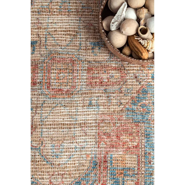 nuLOOM Mya Flatweave Multi 9 ft. 6 in. x 13 ft. 6 in. Area Rug