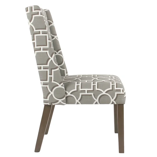 (Set of 2) Dinah Modern Dining Chair Gray - HomePop