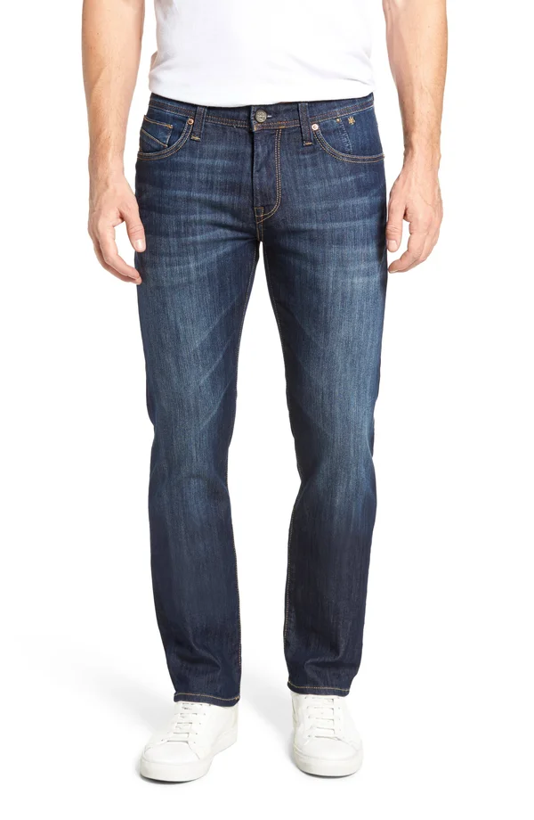 Mavi Men's Zach Straight Leg in Dark Maui - Men's Jeans