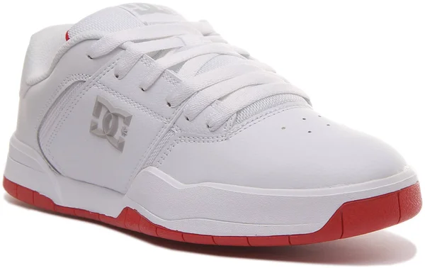 DC Shoes Central in White Red for Men