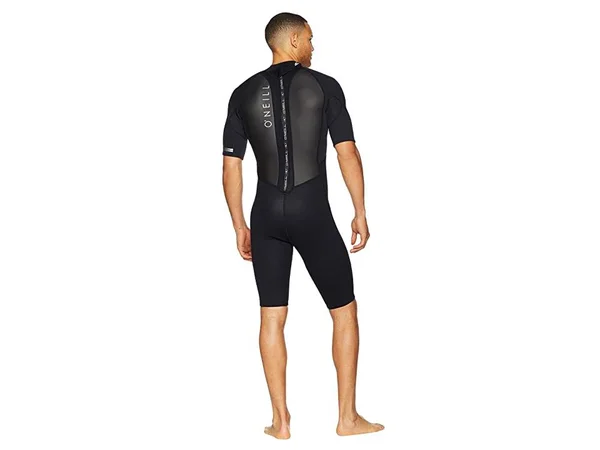 O&Neill Reactor-2 2mm Back Zip S/S Spring Wetsuit Men's Black, XLS