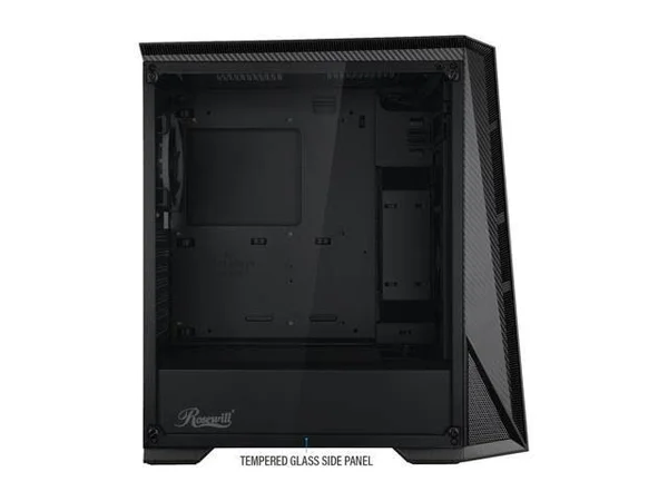 Rosewill ATX Mid Tower Gaming PC Computer Case with RGB Fan & LED Light Strip - 2