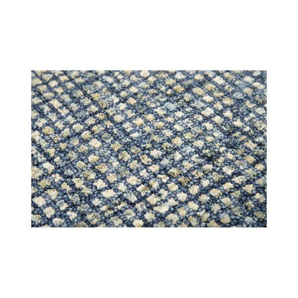 Rizzy Home TALTAL10100091818 18 x 18 in. Talbot Area Rug Sample - Blue, As shown