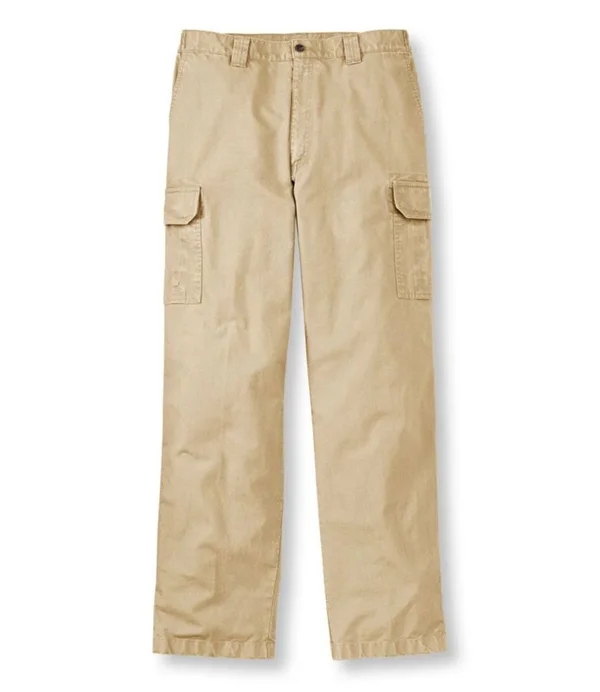 Men's Tropic-Weight Cargo Pants, Comfort Waist Brown 44x29, L.L.Bean