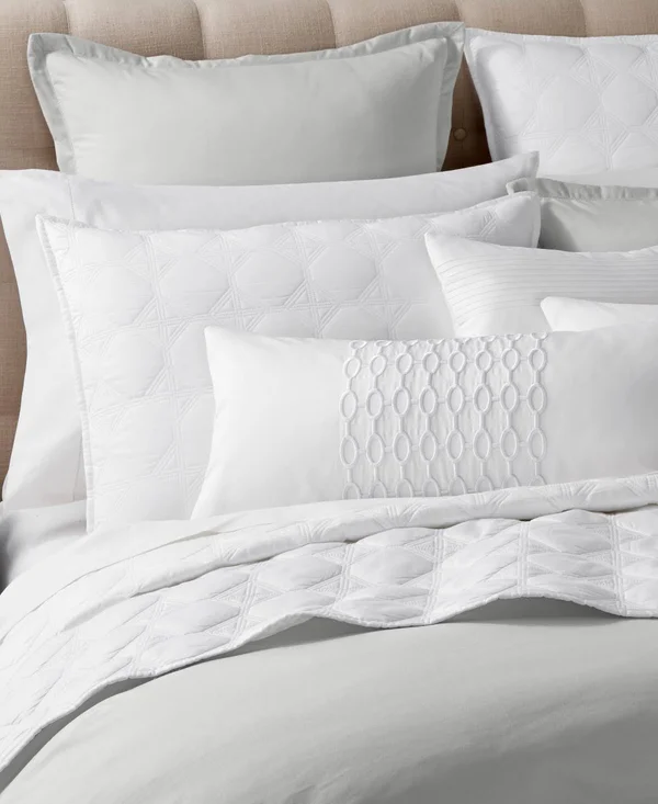 Hotel Collection 680 Thread-Count Standard Sham - Created for Macy&s - White