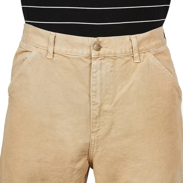Carhartt WIP Single Knee Pant Dearborn Canvas, 12 oz - Dusty H Brown Worn Canvas - 38/34 - Men