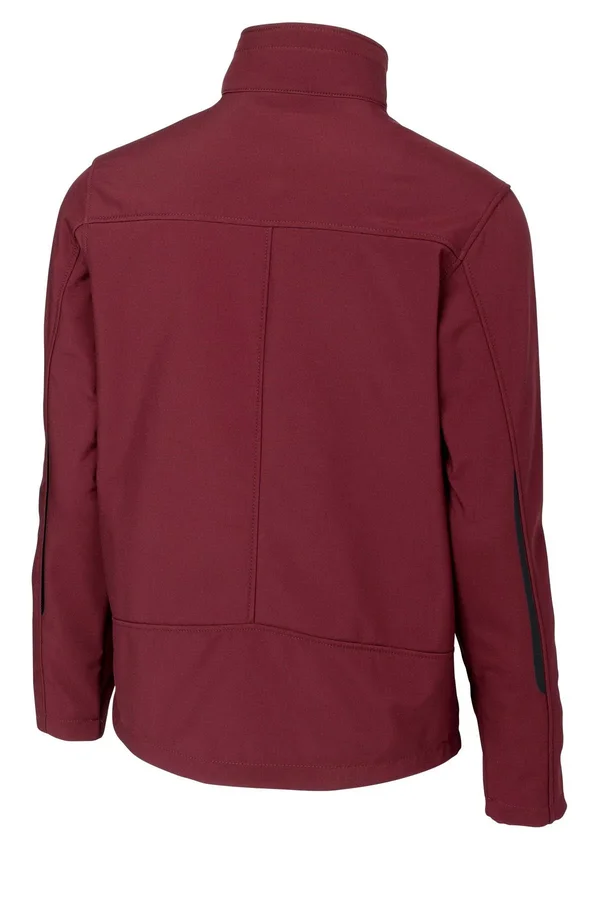 Port Authority J324 Welded Soft Shell Jacket - Garnet - L